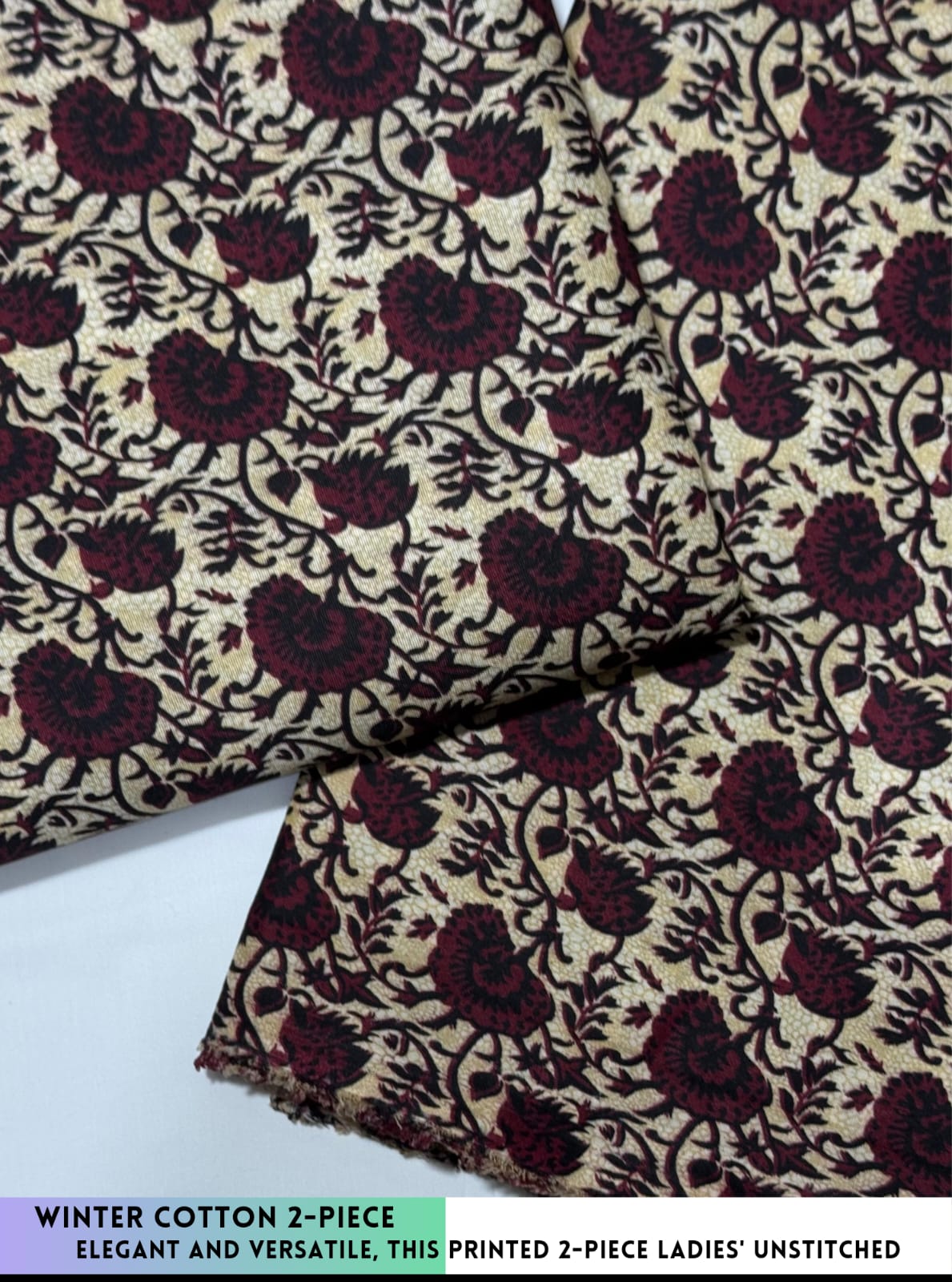 2 Piece Printed Cotton