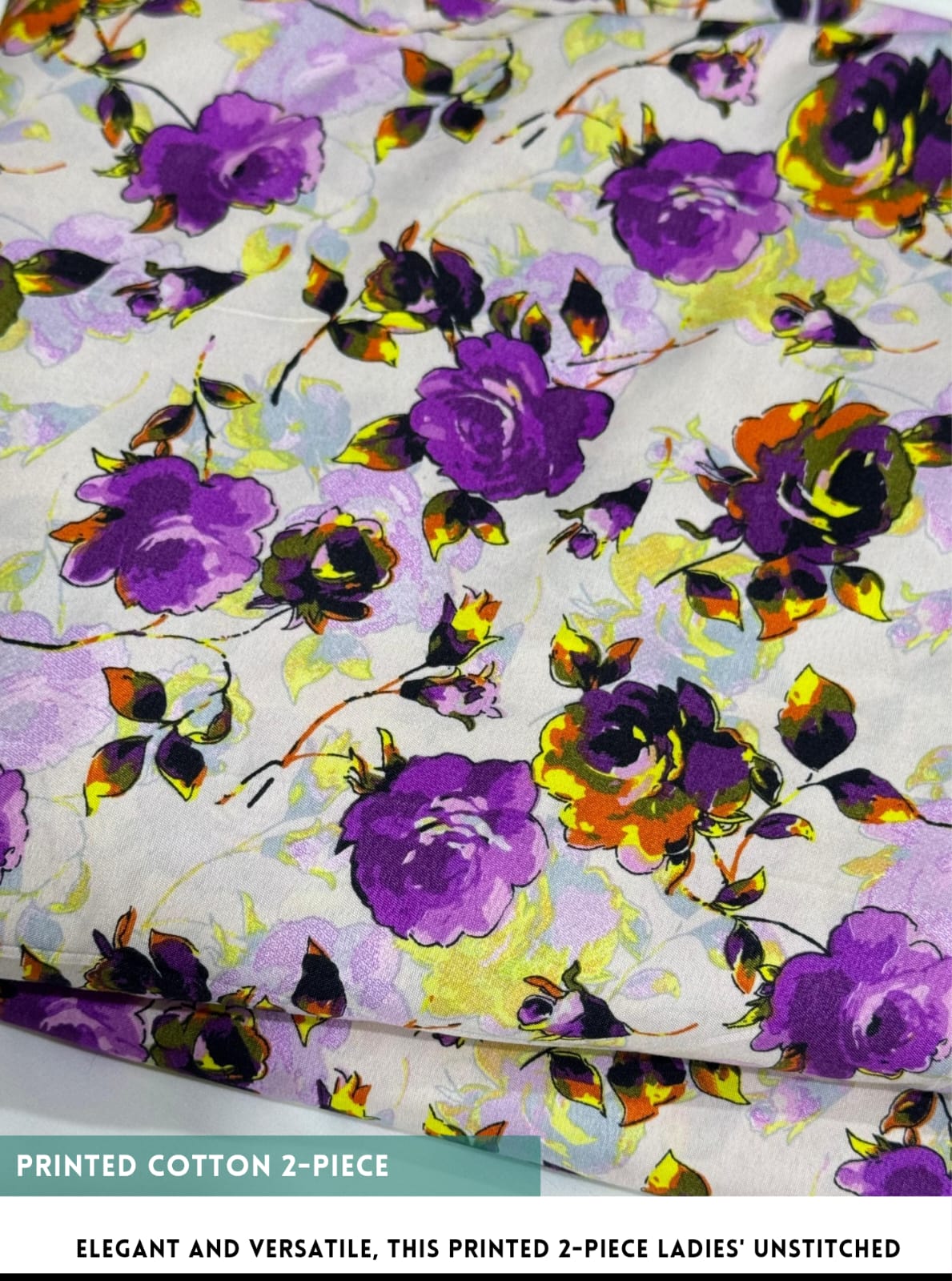 2 Piece Printed Cotton