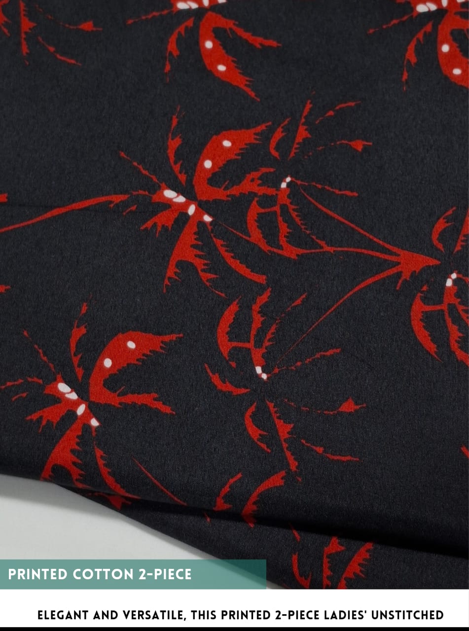 2 Piece Printed Cotton