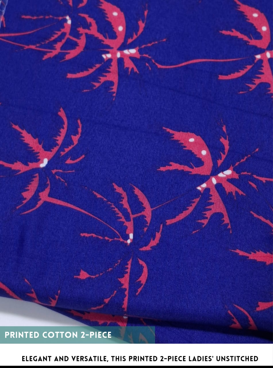 2 Piece Printed Cotton