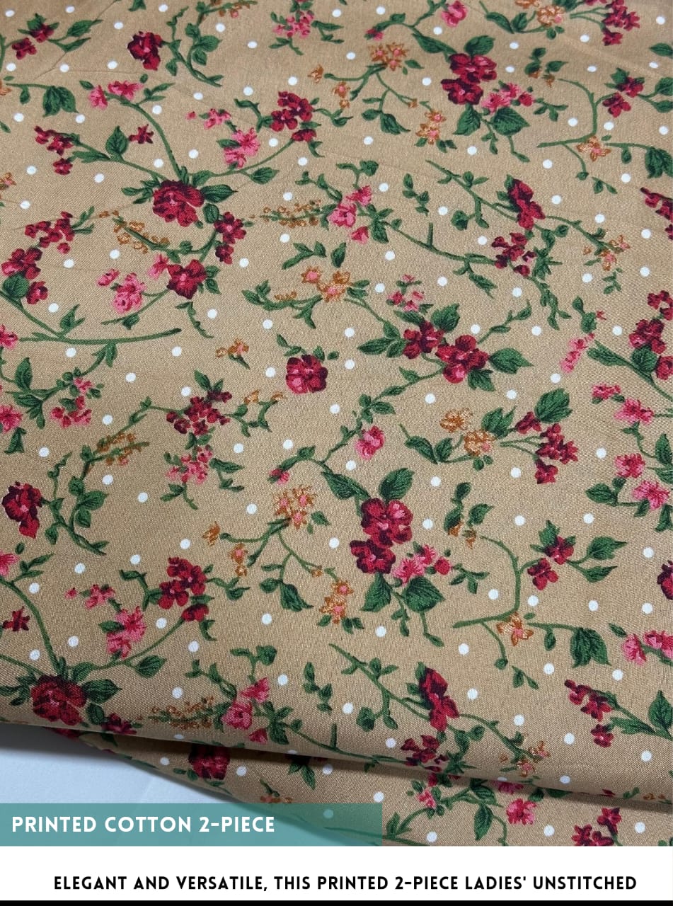 2 Piece Printed Cotton
