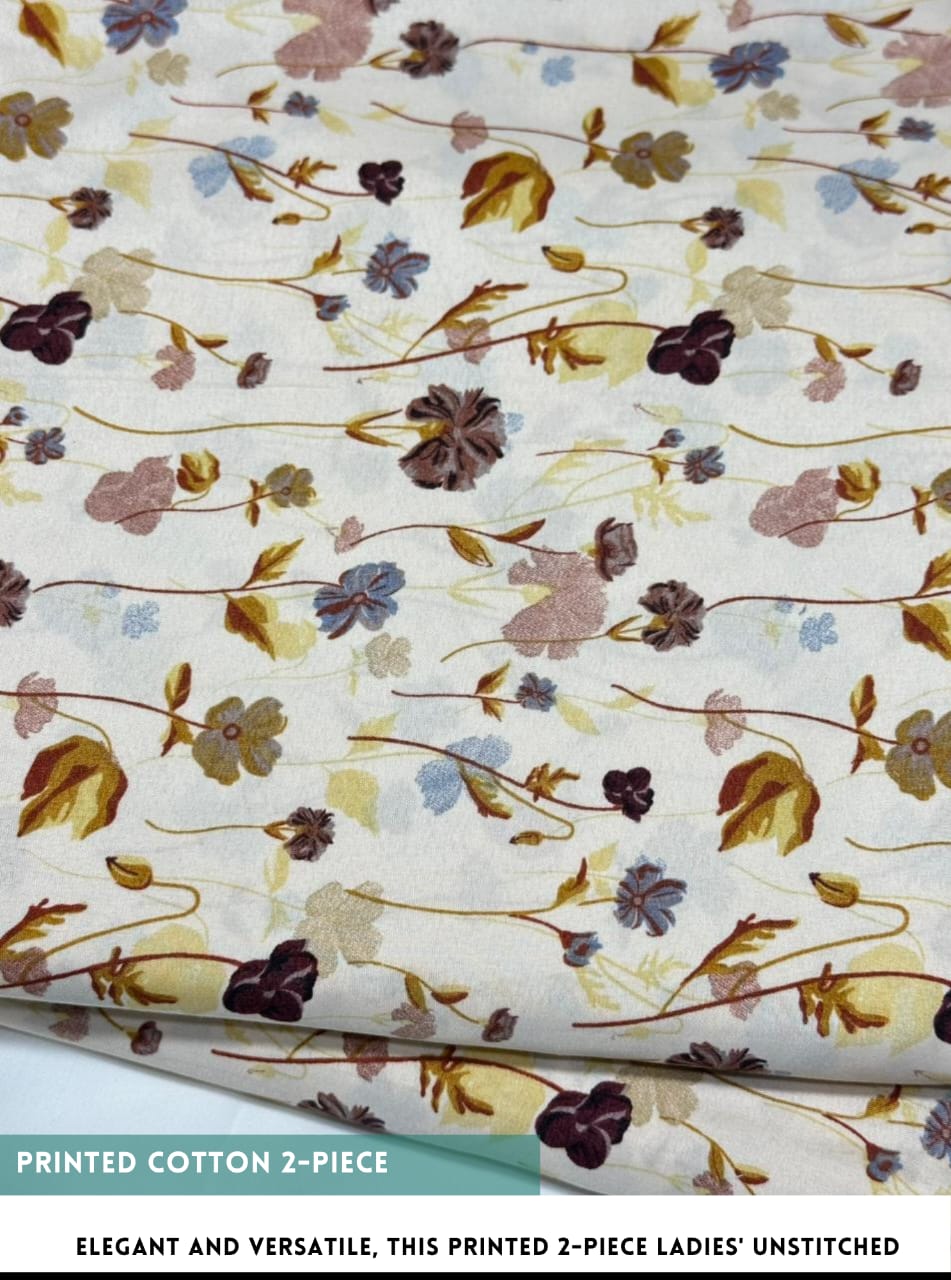 2 Piece Printed Cotton