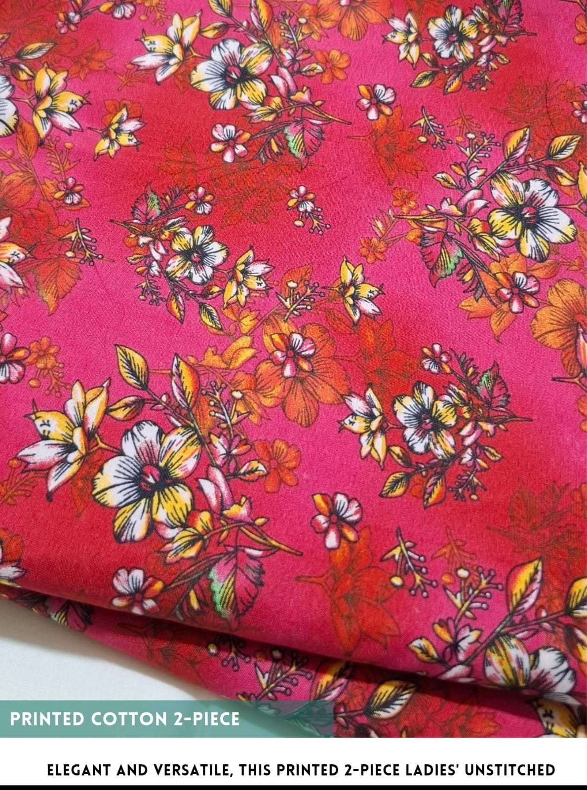 2 Piece Printed Cotton