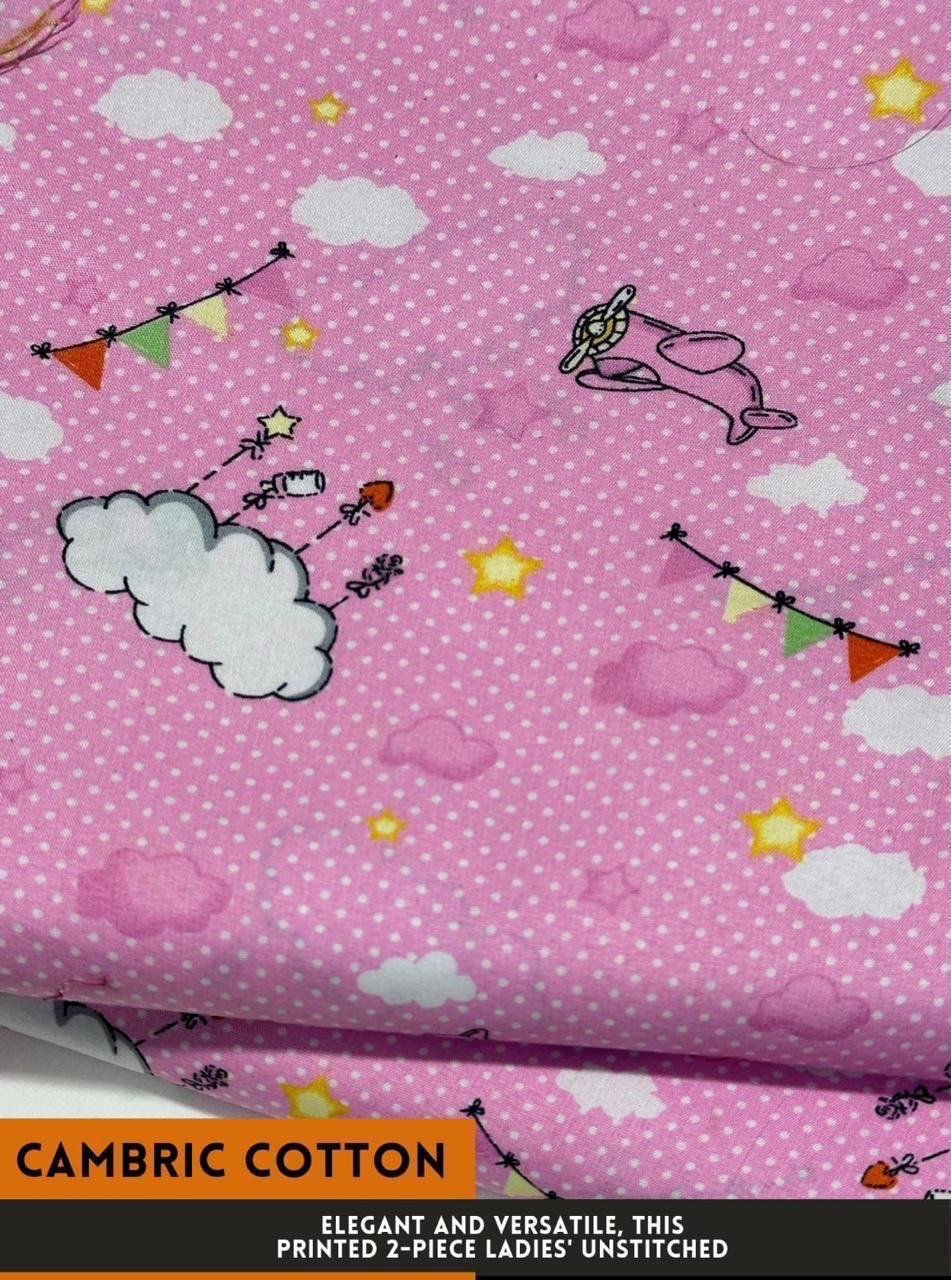 2 Piece Printed Cotton