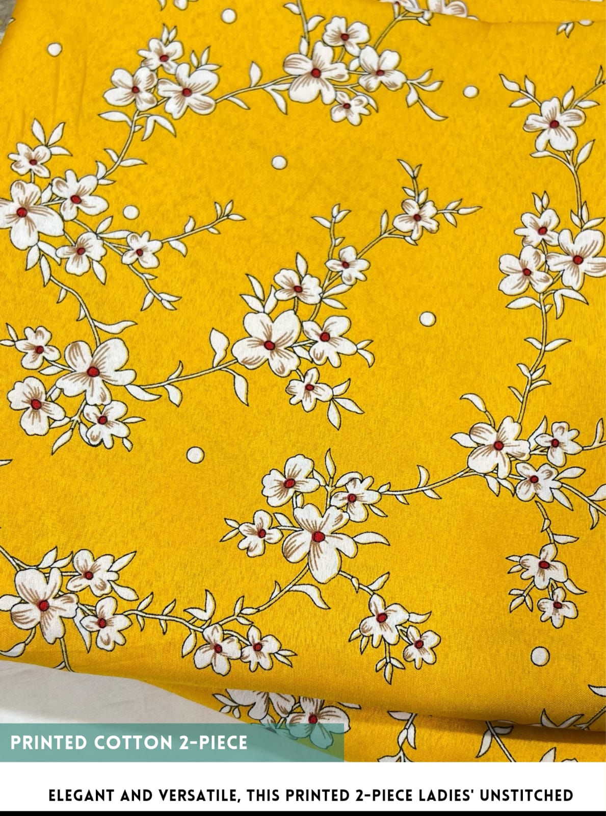 2 Piece Printed Cotton