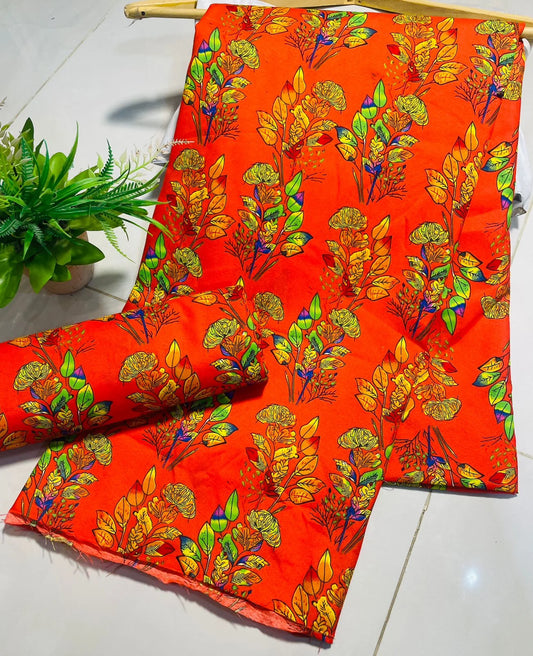 2 Piece Printed Summer Cotton