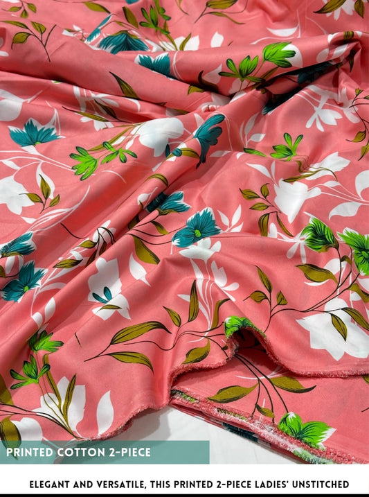 2 Piece Printed Summer Cotton