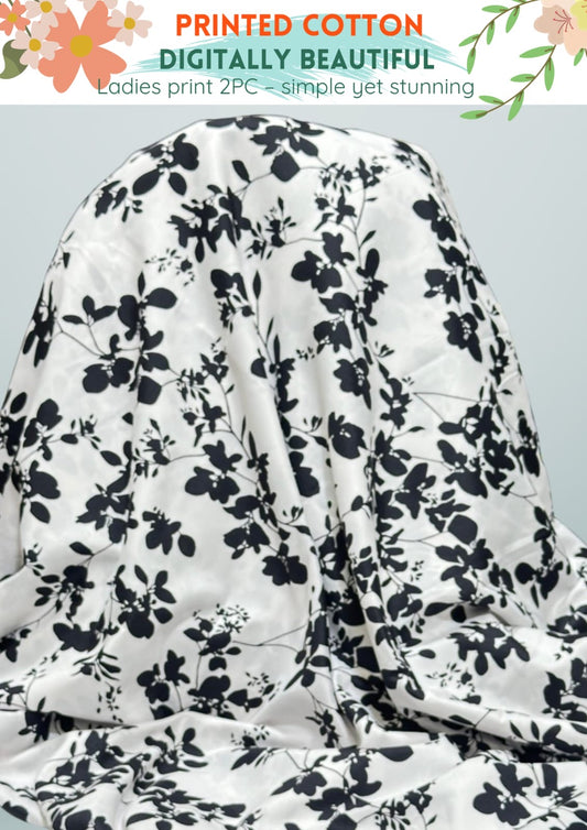 2 Piece Printed Summer Cotton
