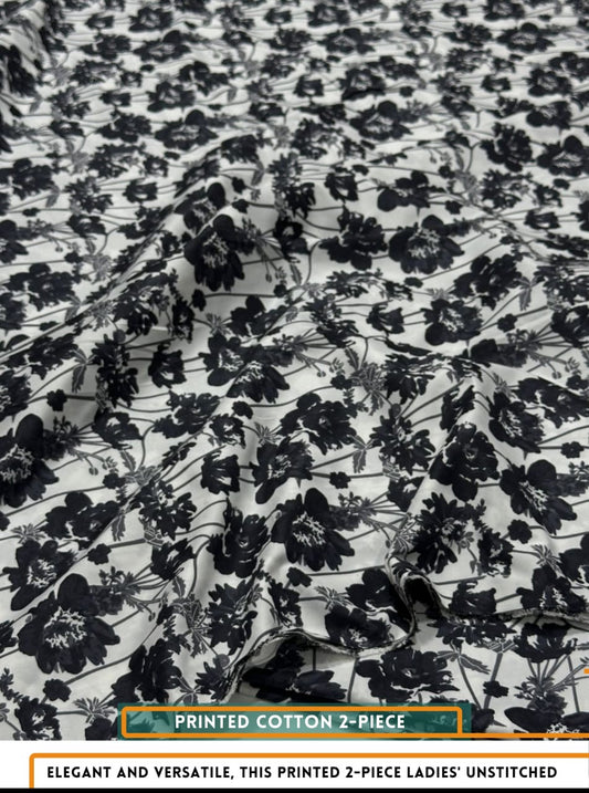 2 Piece Printed Summer Cotton