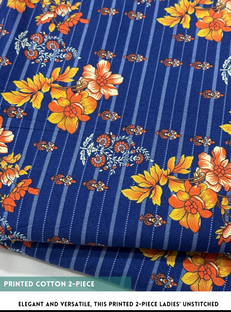 2 Piece Printed Cotton