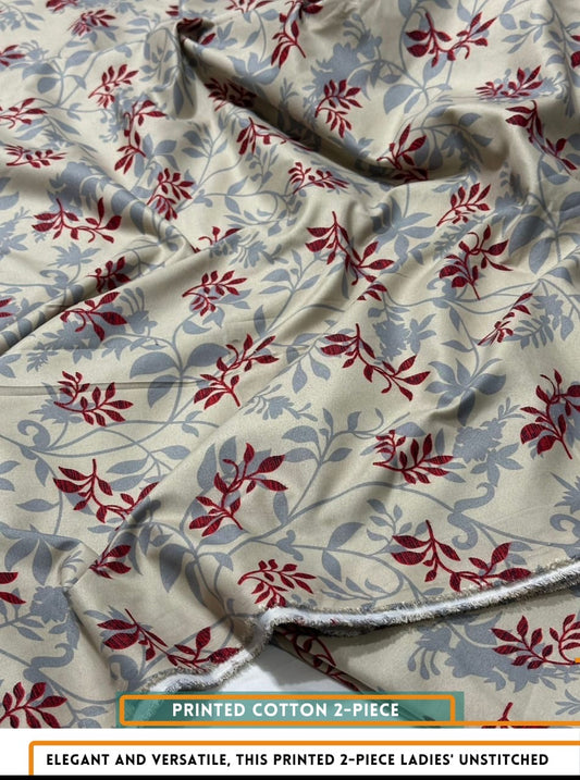 2 Piece Printed Summer Cotton