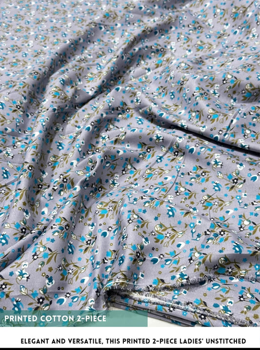 2 Piece Printed Summer Cotton