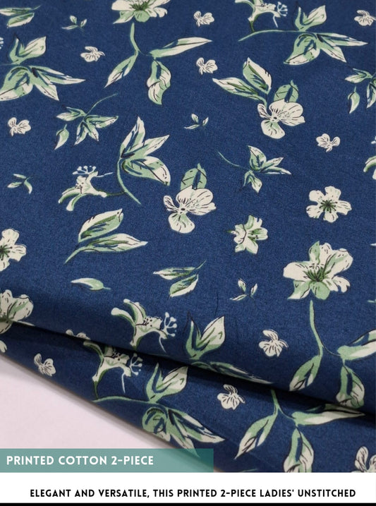 2 Piece Printed Cotton