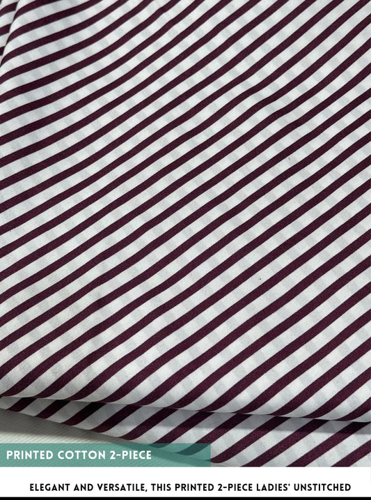 2 Piece Printed Cotton