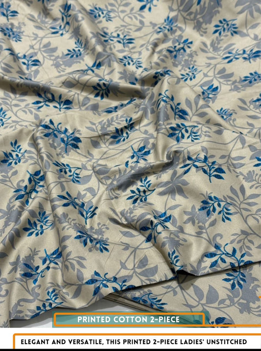 2 Piece Printed Summer Cotton