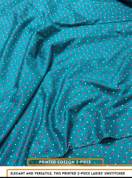 2 Piece Printed Summer Cotton
