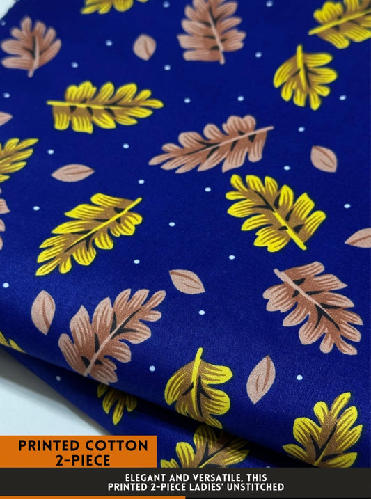 Cotton 2Pc All Over Printed Dress