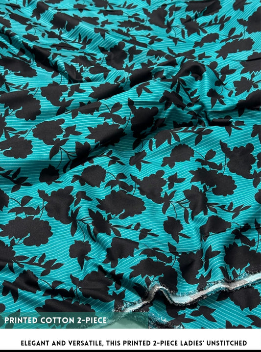 2 Piece Printed Summer Cotton