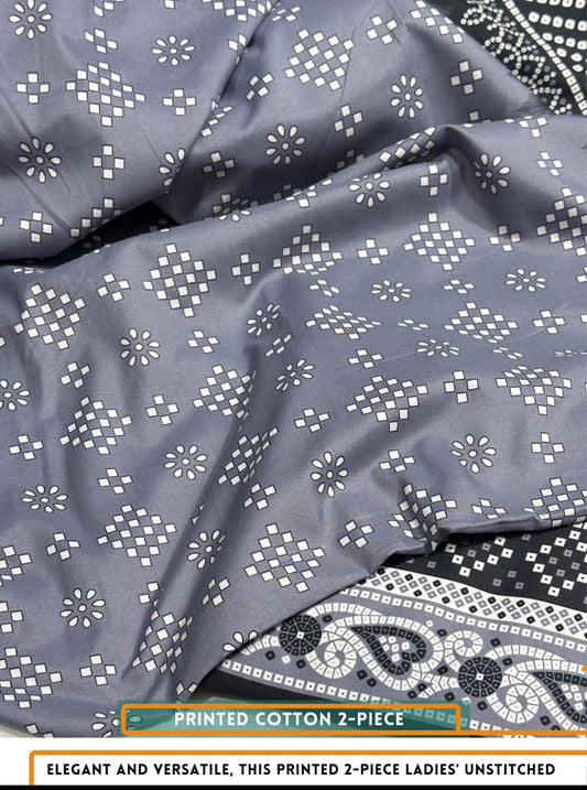 2 Piece Printed Summer Cotton