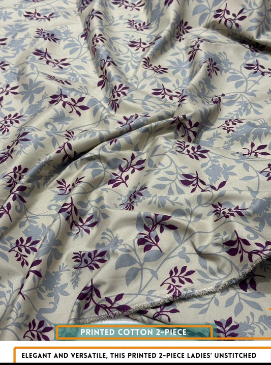 2 Piece Printed Summer Cotton