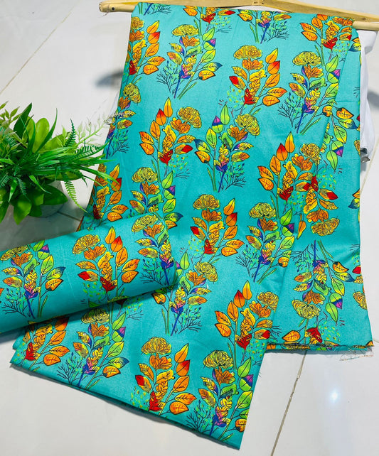 2 Piece Printed Summer Cotton