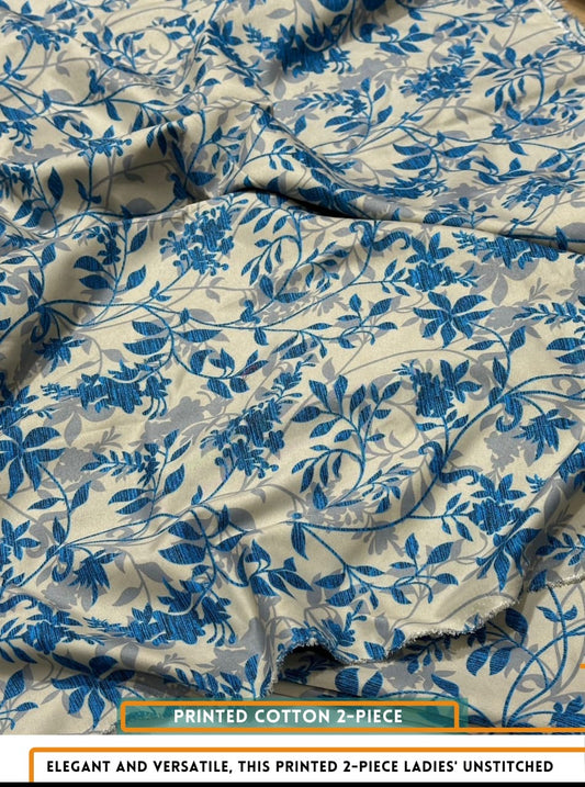 2 Piece Printed Summer Cotton