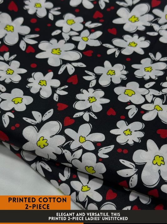 2 Piece Printed Summer Cotton