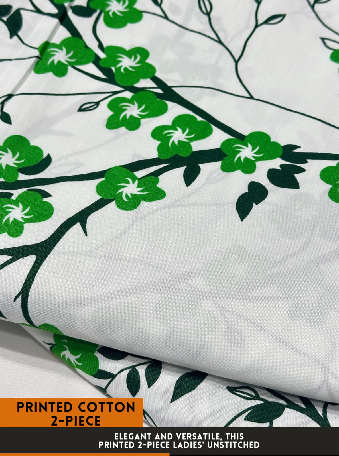 2 Piece Printed Cotton