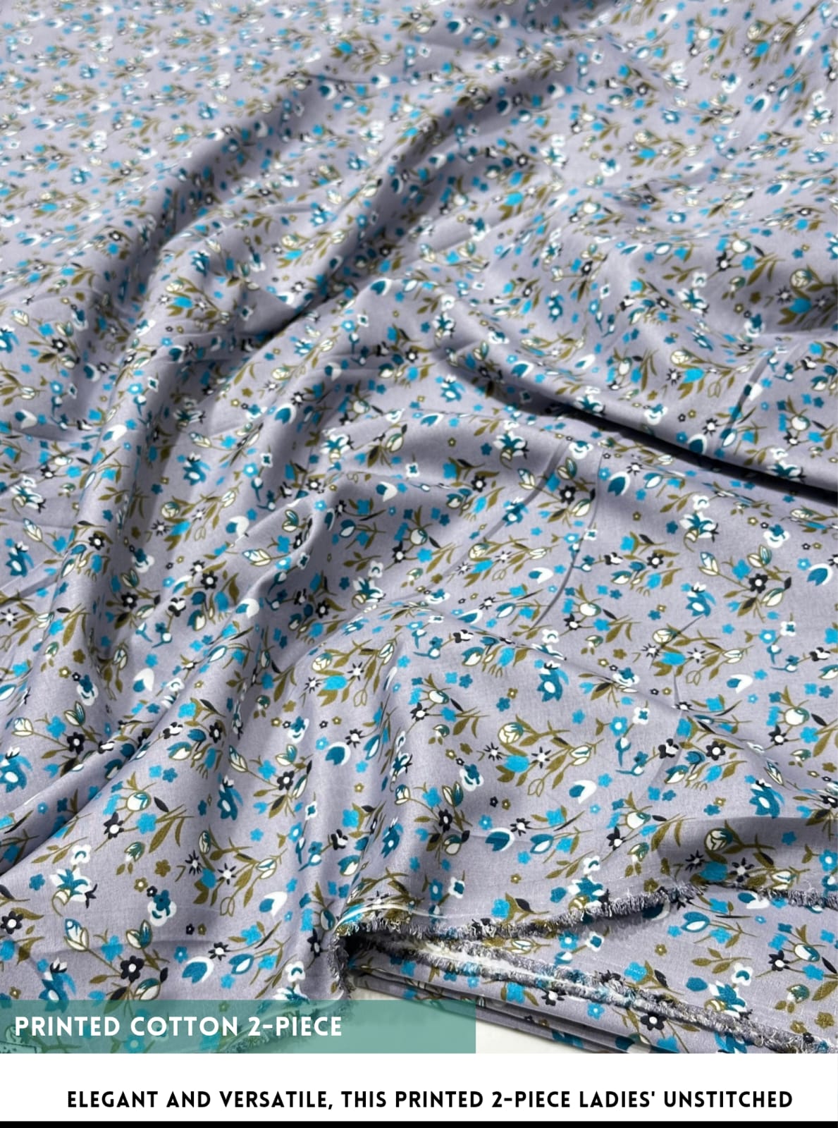 2 Piece Printed Cotton