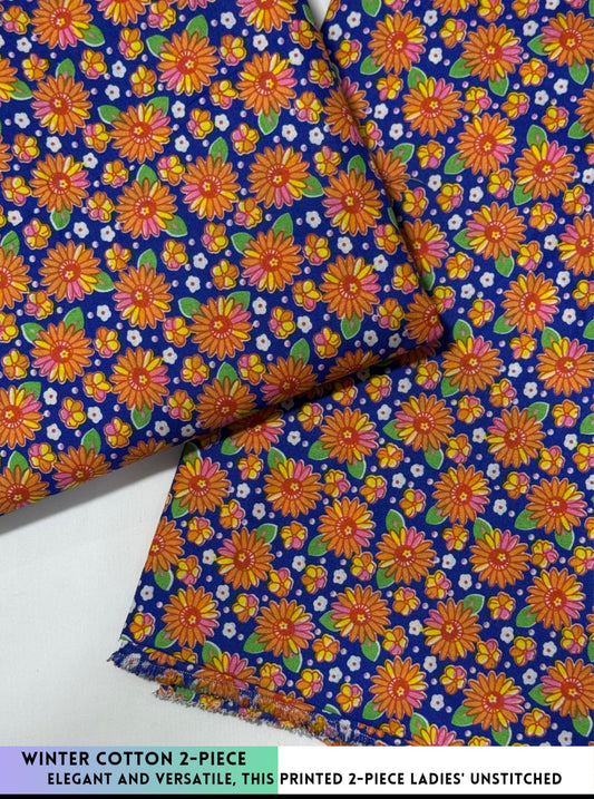 2 Piece Printed Cotton