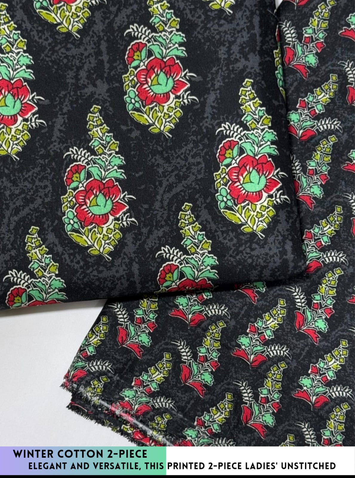 2 Piece Printed Cotton