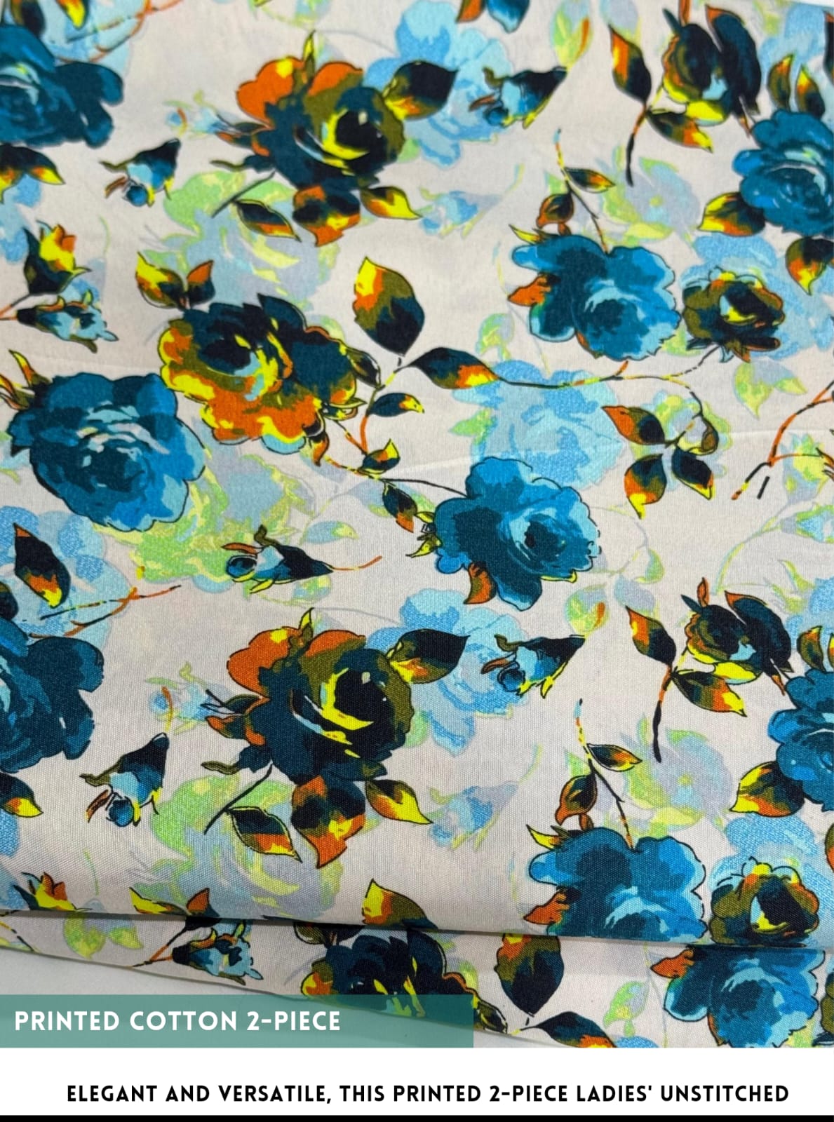 2 Piece Printed Cotton