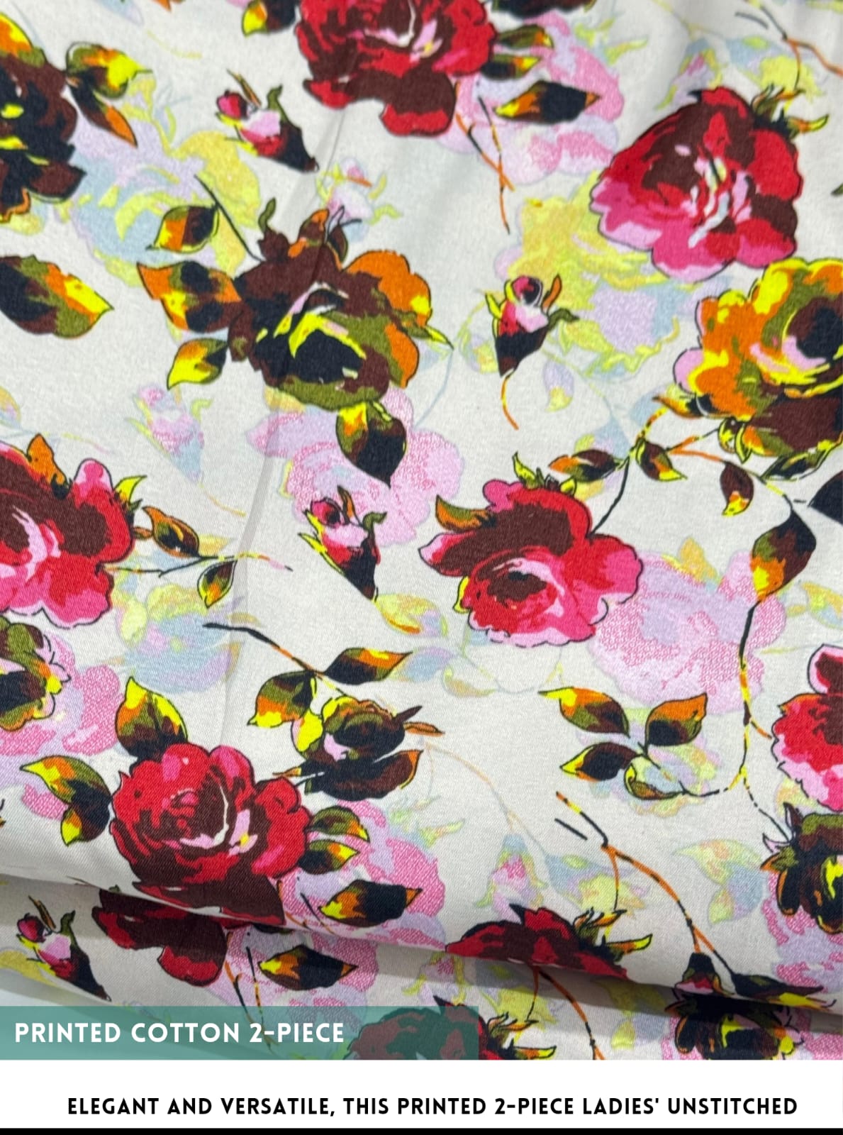 2 Piece Printed Cotton