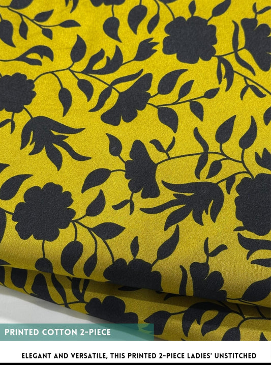 2 Piece Printed Cotton