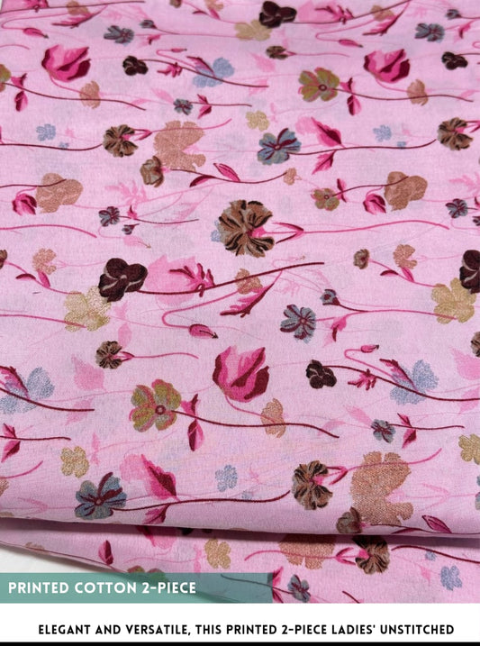 2 Piece Printed Cotton