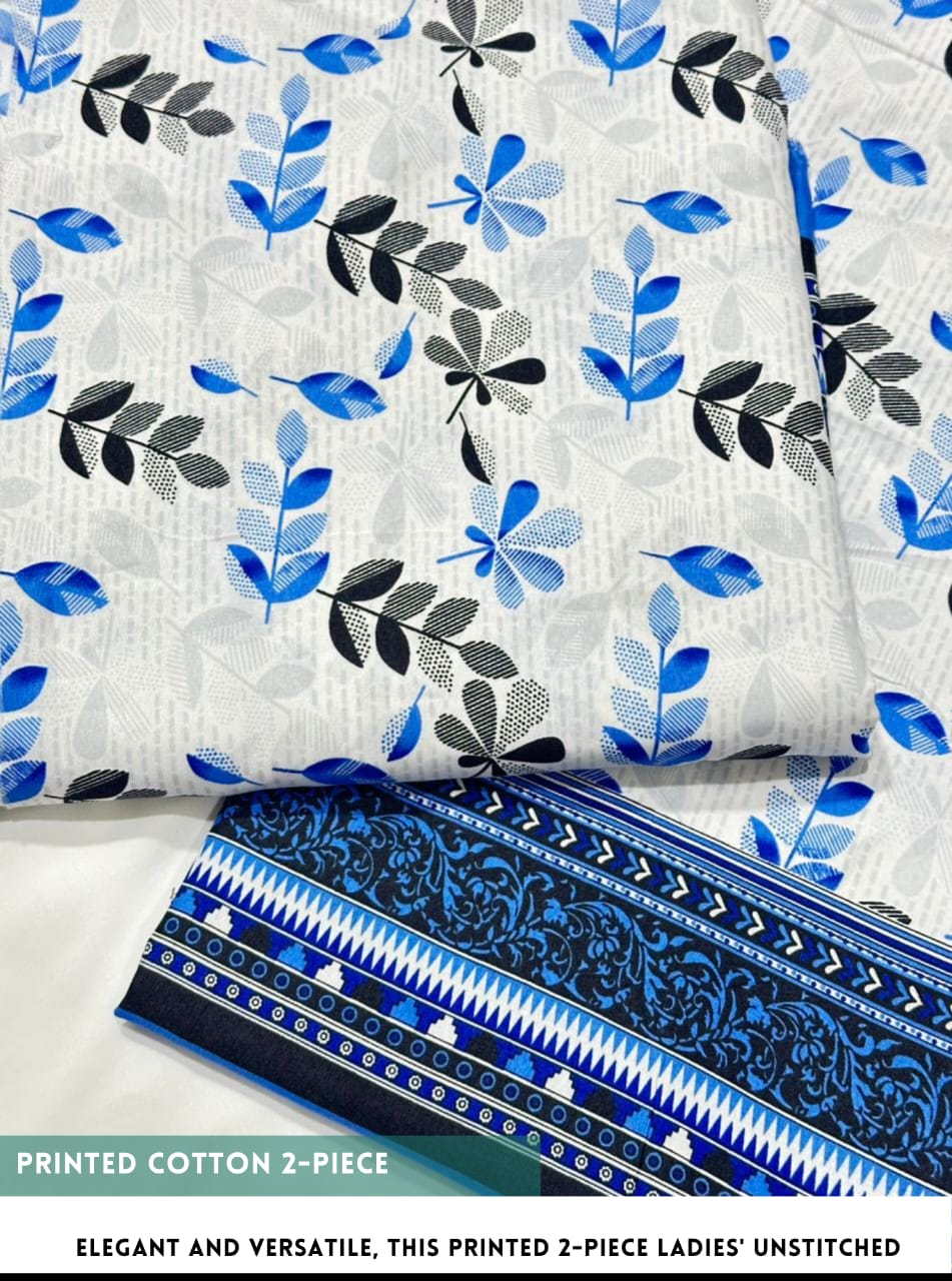 2 Piece Printed Cotton