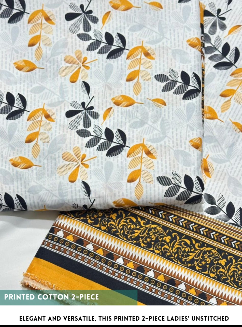 2 Piece Printed Cotton