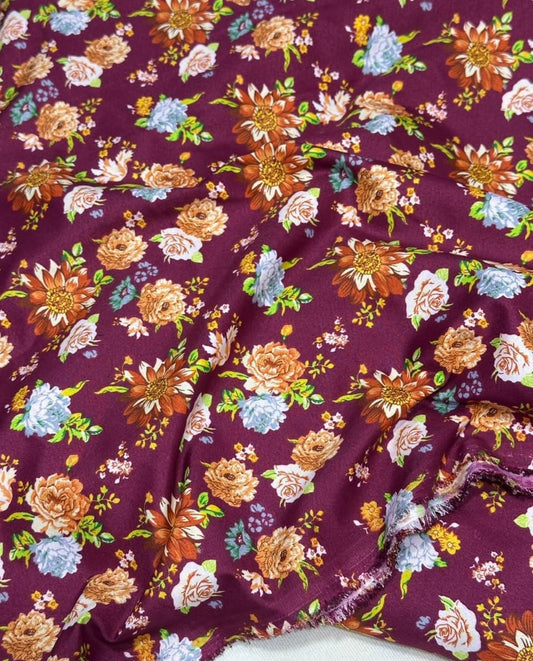 FLORAL PRINT 2 PIECE