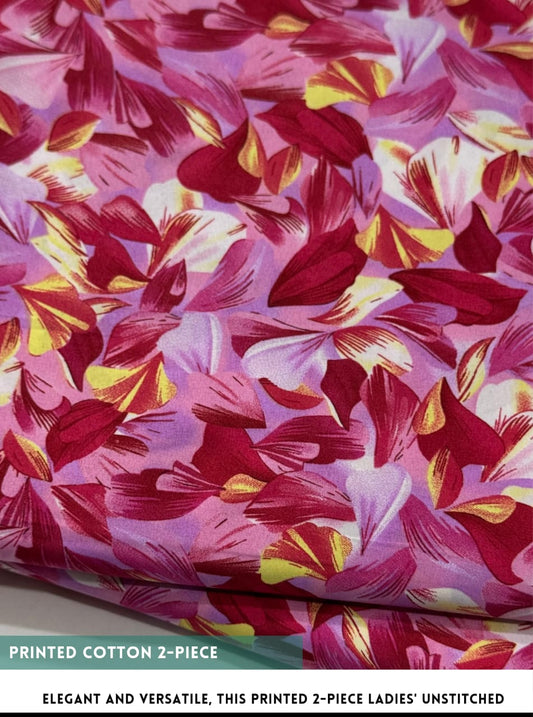 2 Piece Printed Summer Cotton