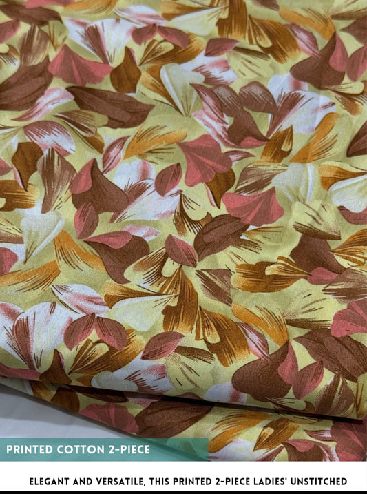 2 Piece Printed Summer Cotton