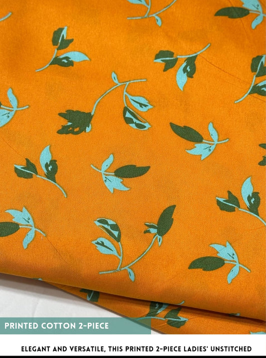 2 Piece Printed Summer Cotton