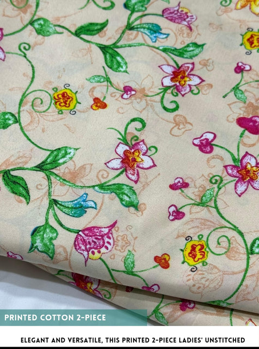 2 Piece Printed Summer Cotton