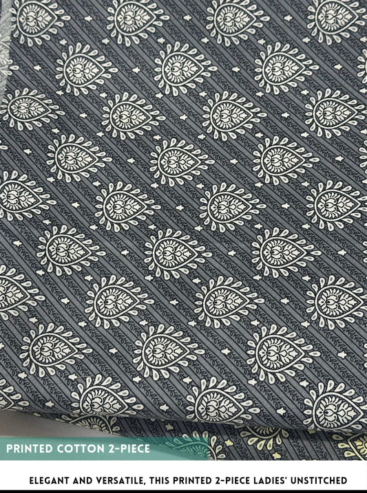 2 Piece Printed Cotton