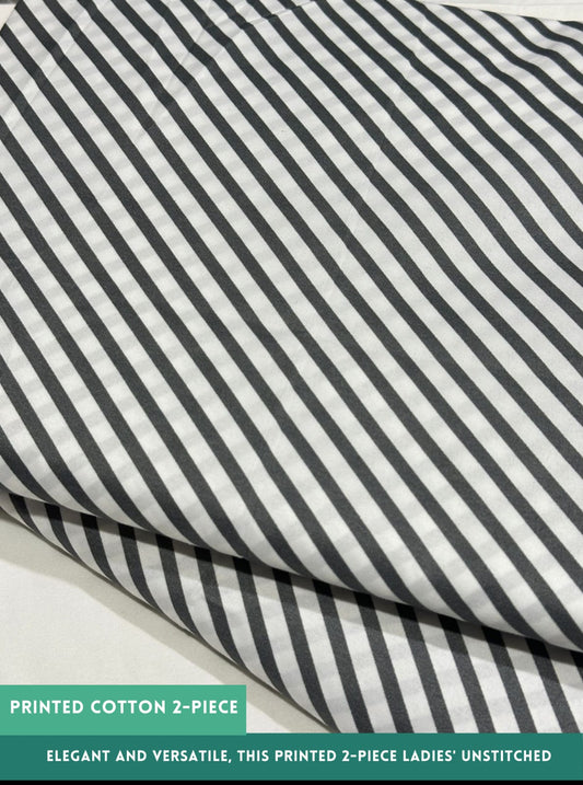 2 Piece Printed Cotton