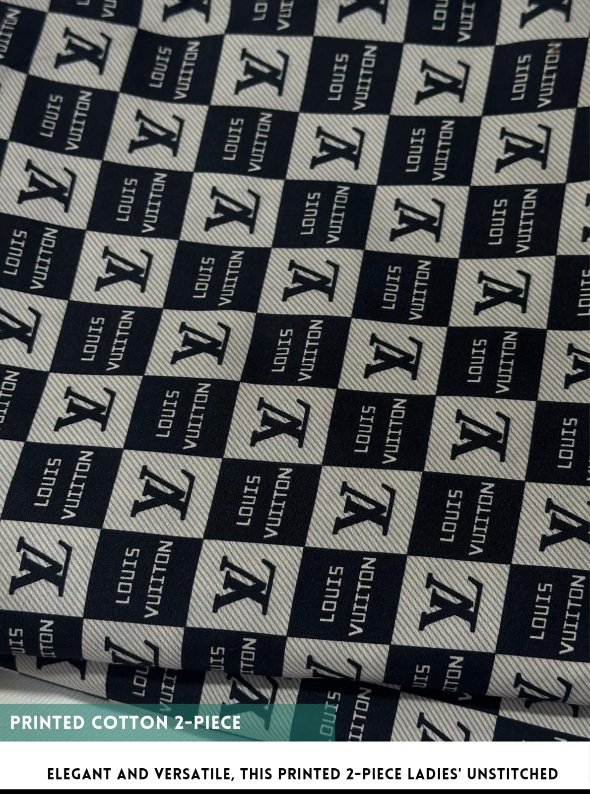 2 Piece Printed Cotton